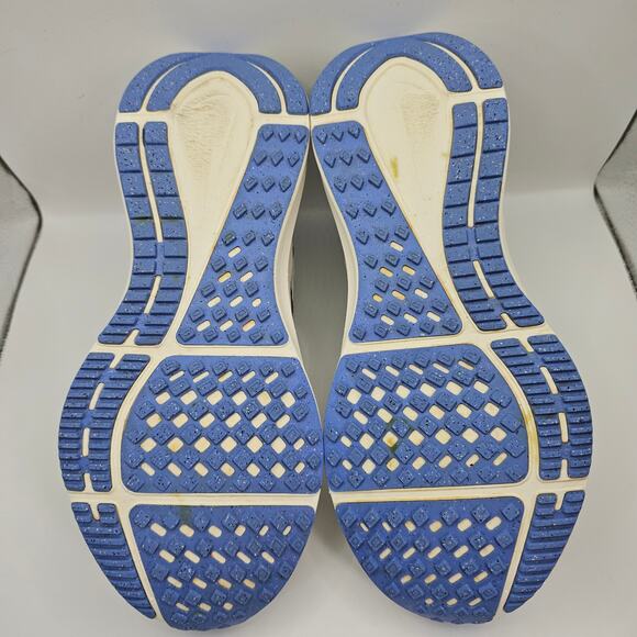 Nike Structure 25 White Black Royal Pulse Pure Platinum Womens 10 Running Shoes - Picture 9 of 11